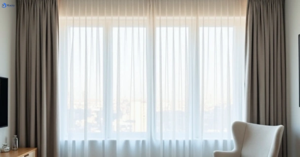 Restored vibrant drapes in rangeview-vic QLD after Matty Curtain Cleaning